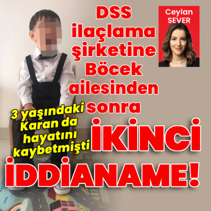 DSS ilaçlama şirketine Böcek ailesinden sonra ikinci iddianame!