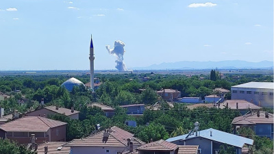 Havai fişek fabrikasında patlama!
