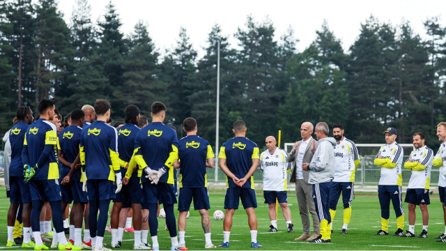 Fenerbahçe hazırlıklarını sürdürdü