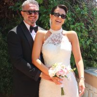 İtalya'da evlendiler
