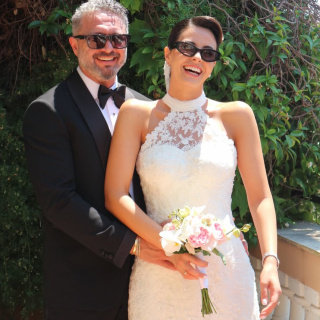 İtalya'da evlendiler