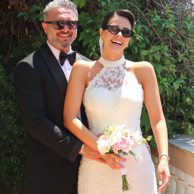 İtalya'da evlendiler