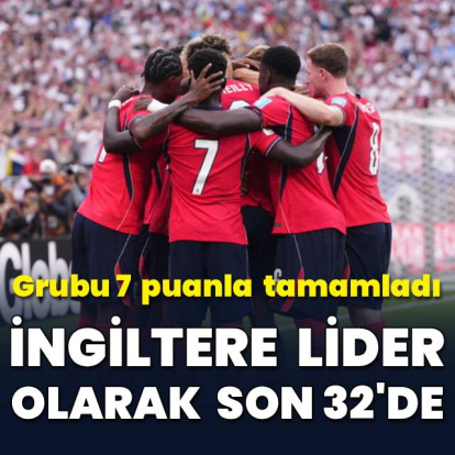 İngiltere, lider olarak son 32'de!