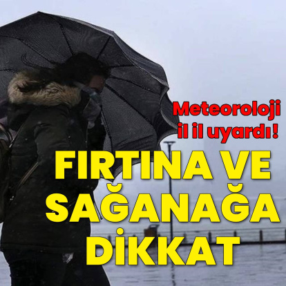 Bugün hava nasıl olacak? MGM'den fırtına ve sağanak uyarısı!