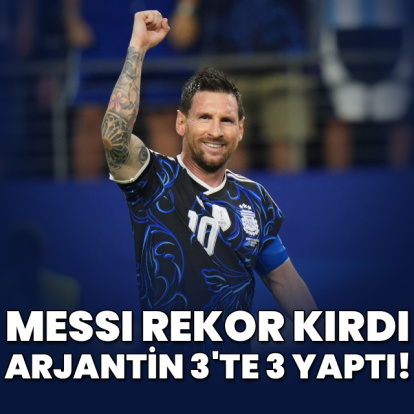 Messi rekor kırdı, Arjantin kayıpsız turladı!
