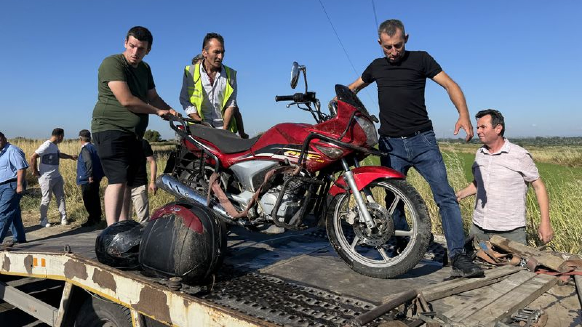 Edirne'de 10 Saatlik Arama Sonucu Motosiklet Sürücüsünün Cansız Bedenine Ulaşıldı