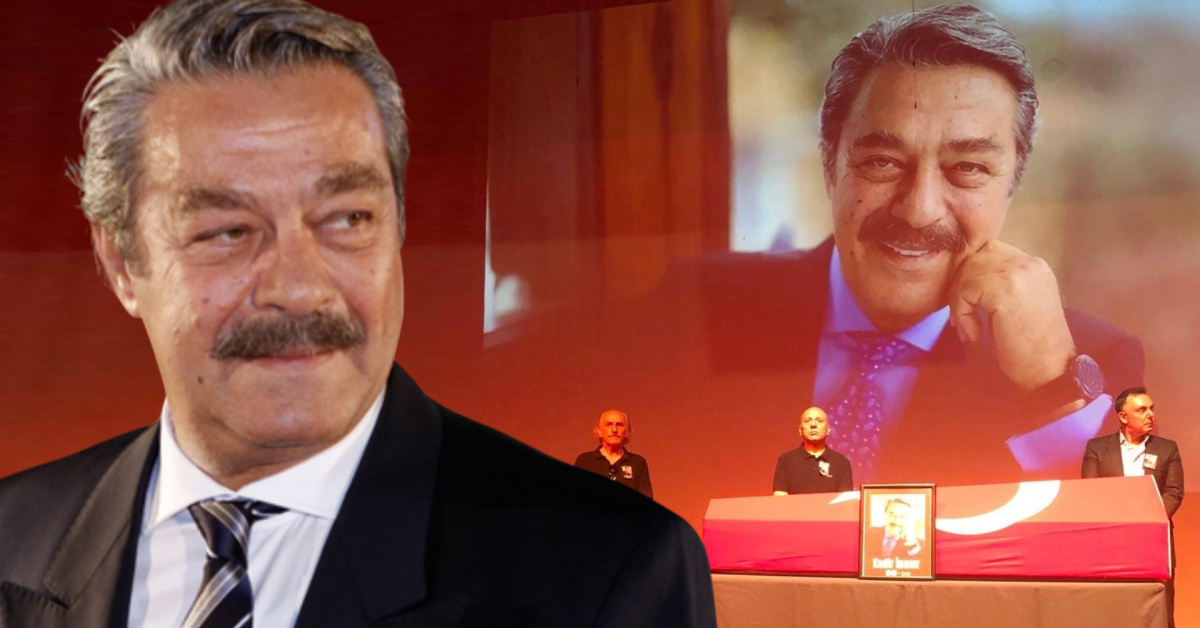 Kadir İnanır'a veda: Anma töreni düzenlendi