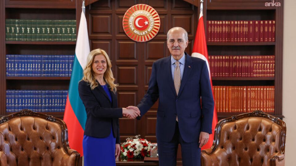 TBMM Başkanı Kurtulmuş, Bulgaris'tan Ulusal Meclisi Başkanı Dotsova ile görüştü