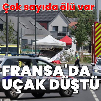 Fransa'da uçak kazası