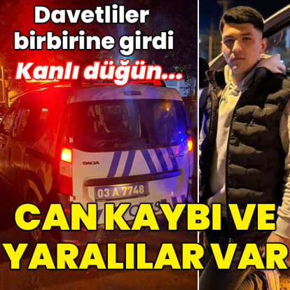Davetliler birbirine girdi... Kanlı düğünde ölü ve yaralılar var!