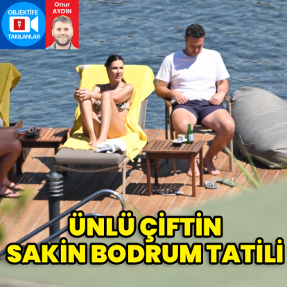 İskelede güneş banyosu