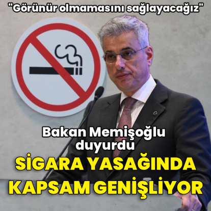 Sigara yasağında kapsam genişliyor