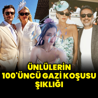 Ünlülerin 100'üncü Gazi Koşusu şıklığı
