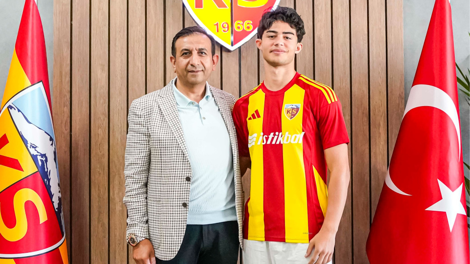 Kayserispor'dan Kayra Cihan'a yeni sözleşme!
