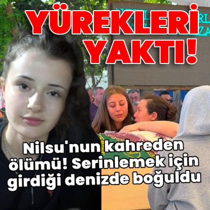 Serinlemek için girdiği denizde boğuldu!