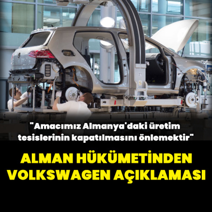 Alman hükümetinden Volkswagen açıklaması