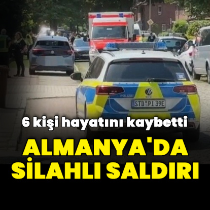 Almanya'da silahlı saldırı: 6 ölü