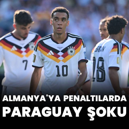 Almanya'ya penaltılarda Paraguay şoku!