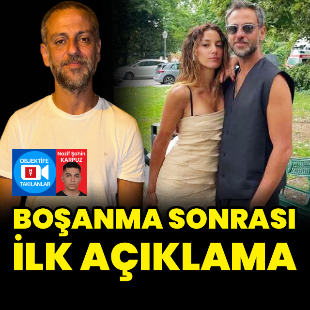Boşanma sonrası ilk açıklama