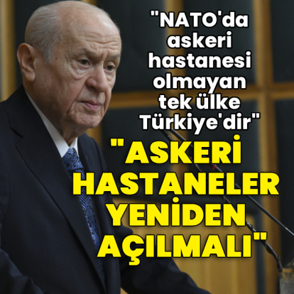 "Askeri hastaneler yeniden açılmalı"