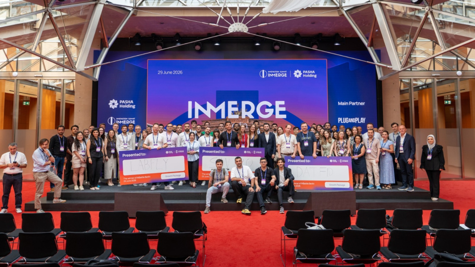INMerge Innovation Summit'in finali Berlin'de yapıldı