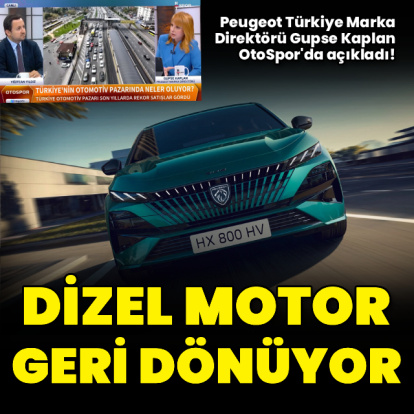 Dizel motor geri dönüyor