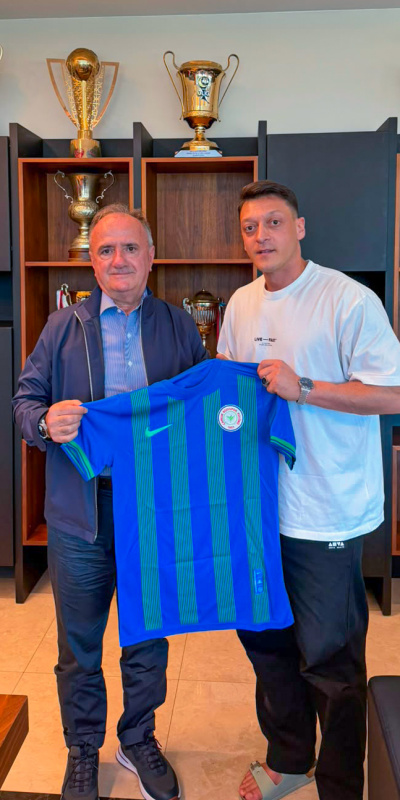 Ç.Rizespor'dan Mesut Özil'le iş birliği!