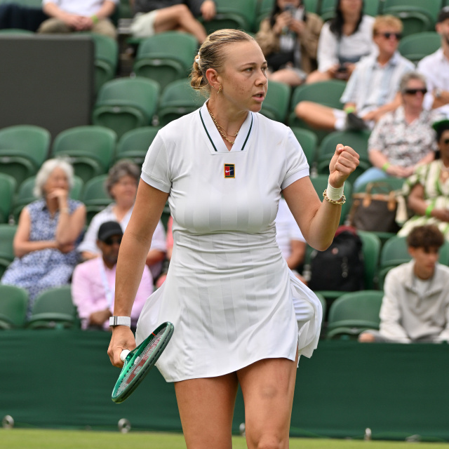 Anisimova ve Minaur, Wimbledon'da 2. turda!