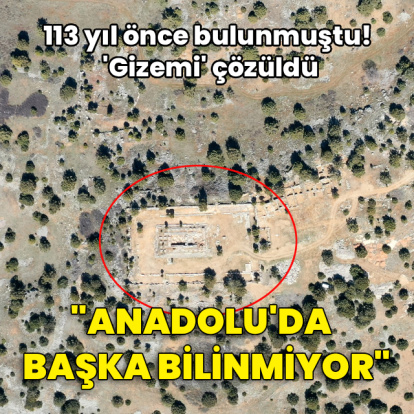 113 yıl önce bulunmuştu! 'Gizemi' çözüldü