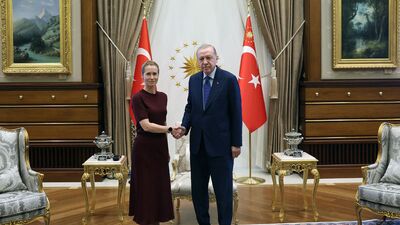 Cumhurbaşkanı Erdoğan, Kaja Kallas'la görüştü