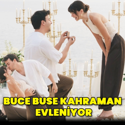 Buce Buse Kahraman evleniyor