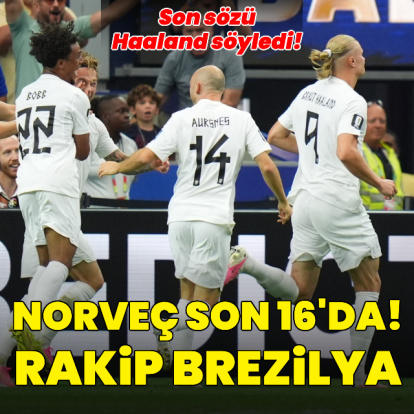 Norveç'te son sözü Haaland söyledi!