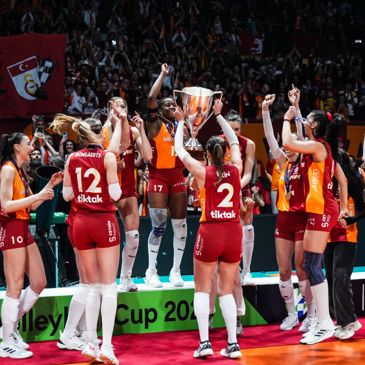 G.Saray Daikin CEV Şampiyonlar Ligi'nde!