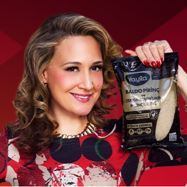 Yayla Gıda'nın reklam yüzü Gupse Özay oldu
