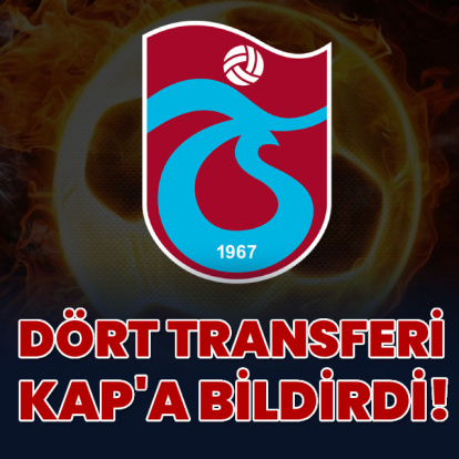 Trabzonspor'dan 4 transfer birden!