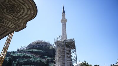 Edirne'den çıktı, ilk kez Ayasofya'da kullanıldı