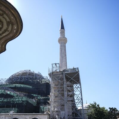 Edirne'den çıktı, ilk kez Ayasofya'da kullanıldı