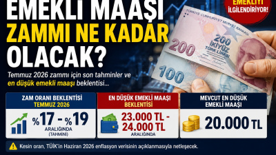 Emekli maaşı zammı ne kadar olacak?