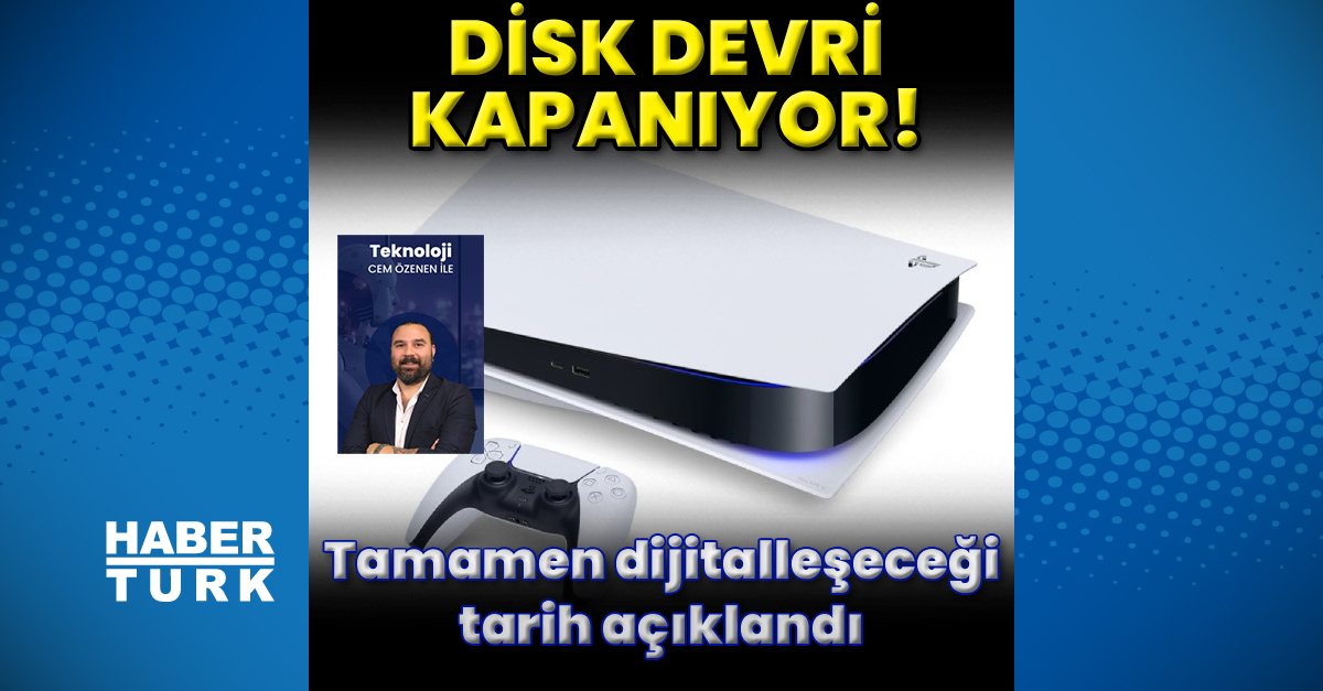 PlayStation'da fiziksel disk üretimi 2028'de sona eriyor