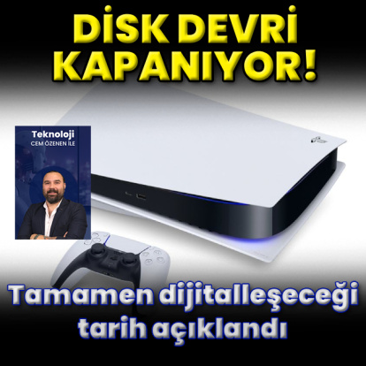 PlayStation'da fiziksel disk üretimi sonlanıyor!