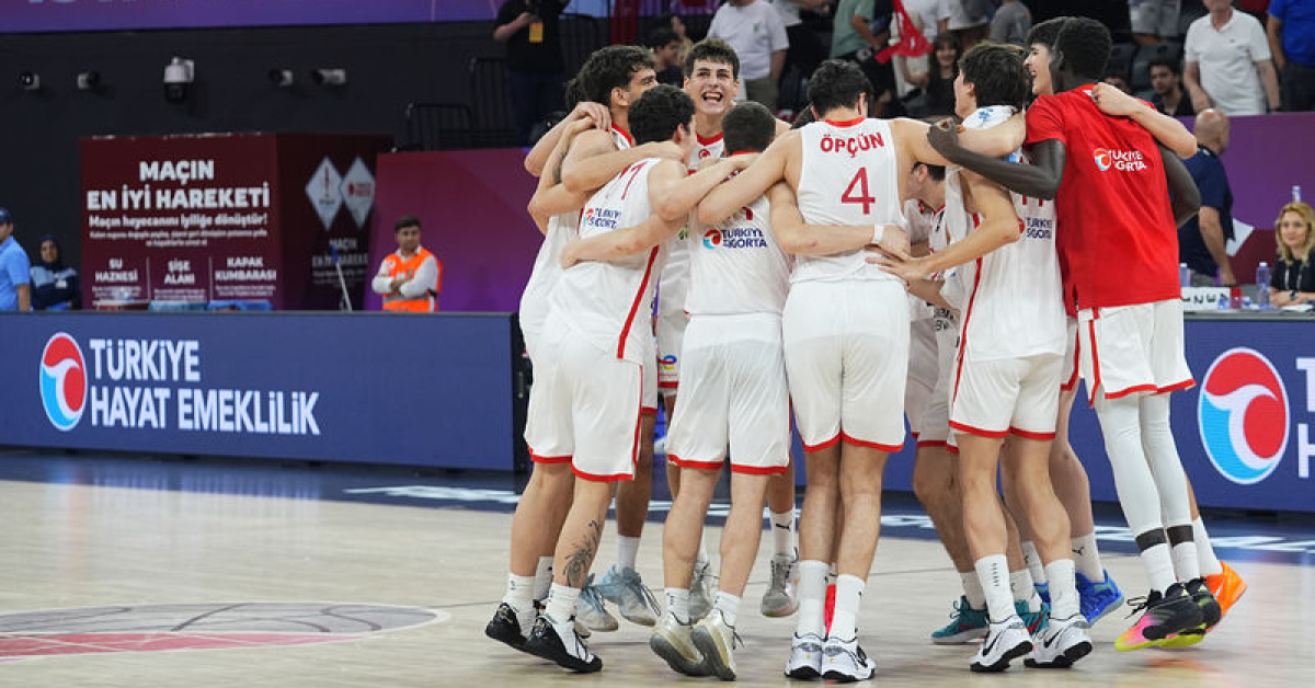 Türkiye, FIBA U17 Dünya Kupası'nda çeyrek finale yükseldi