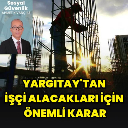 İşçi alacakları ıslah edilemeyecek
