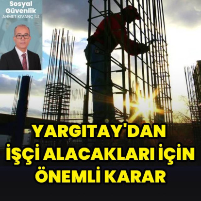 İşçi alacakları ıslah edilemeyecek