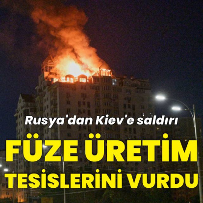 Rusya'dan Kiev'e saldırı