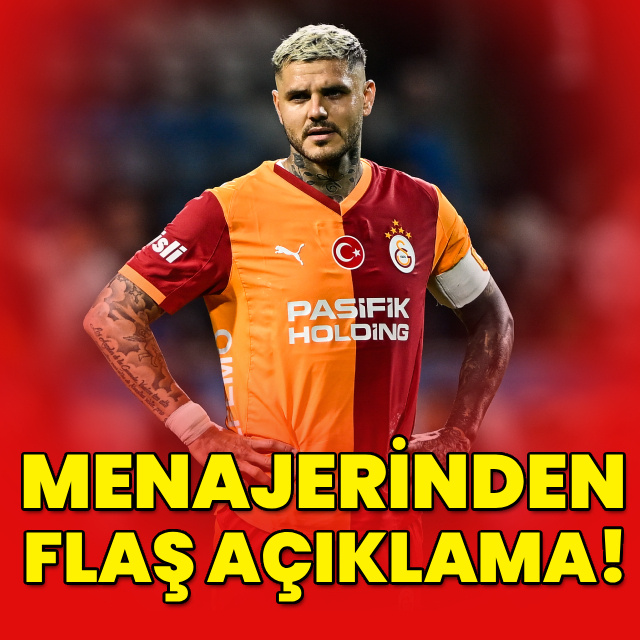 Icardi'nin menajerinden açıklama!