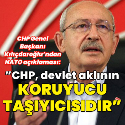 "CHP devlet aklının koruyucu taşıyıcısıdır"