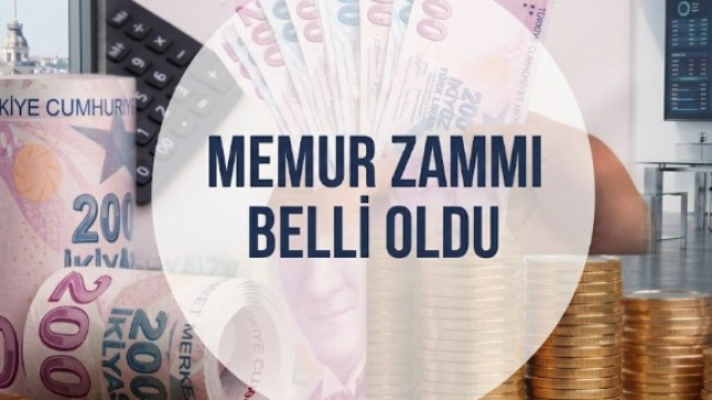 Memur Maaş zammı açıklandı