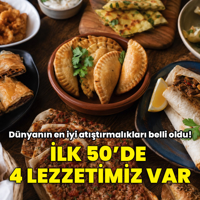 Dünyanın en iyi atıştırmalıkları belli oldu!