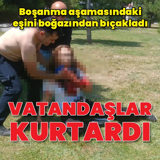 Çatalca'da kadına bıçaklı saldırı