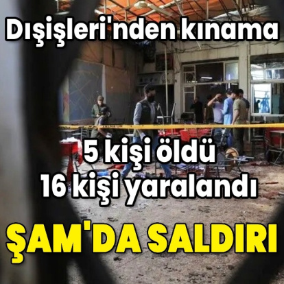 Şam'da bombalı saldırı